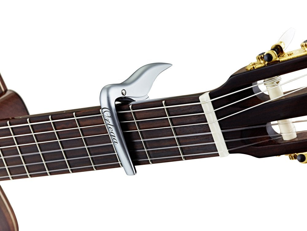 Ortega Guitars Capo Quick Change Clamp Classical Guitars W/Flat Fretboards (Ocapo Cr)