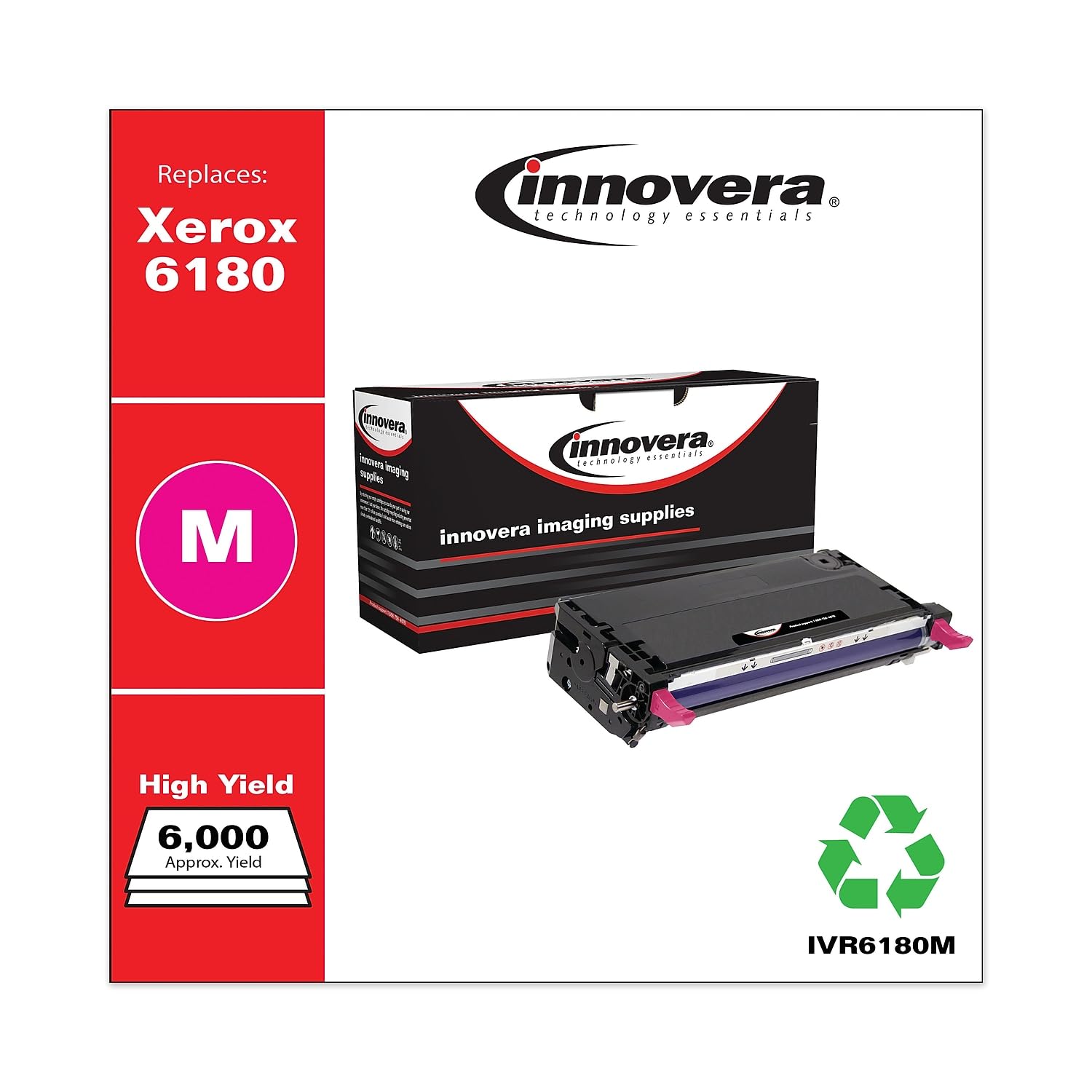 Innovera Remanufactured Magenta High Yield Toner, Replacement For 113R00724, 6,000 Page Yield
