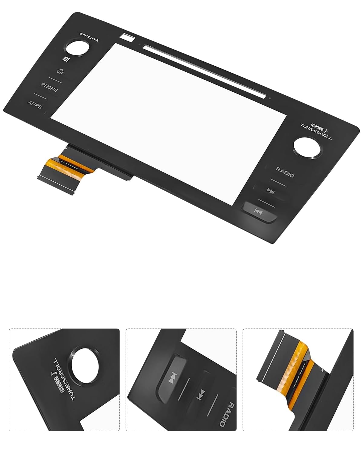 Tephnf Touch Screen Digitizer Radio Replacement For 2018 2019 Subaru Legacy & Outback 86471-Al65A 86471-Al68A 86471-Al65B 86471-