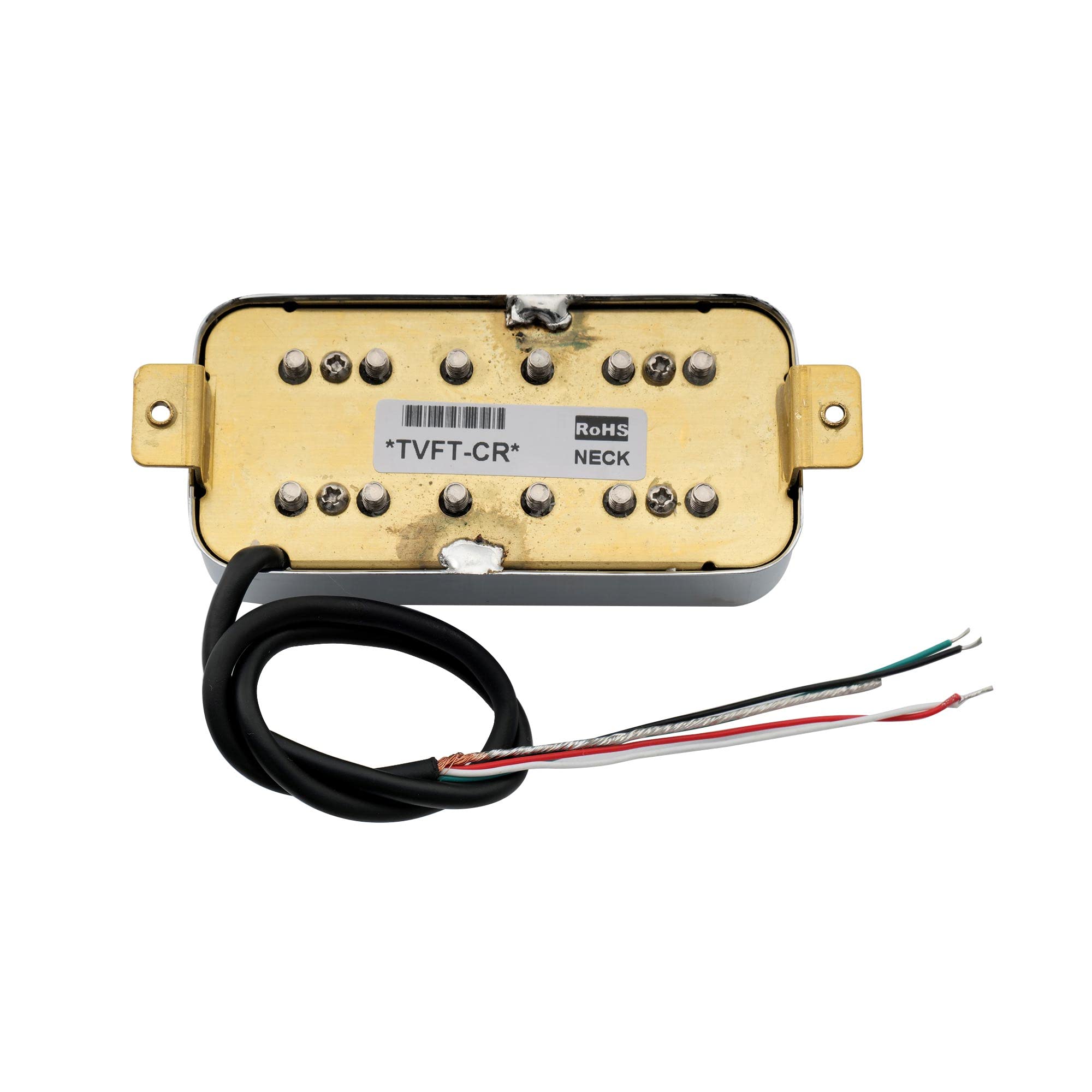Artec Tvft A Filtertron Style Alnico 5 Magnet Humbucker Electric Guitar Neck Pickup 5K, Chrome