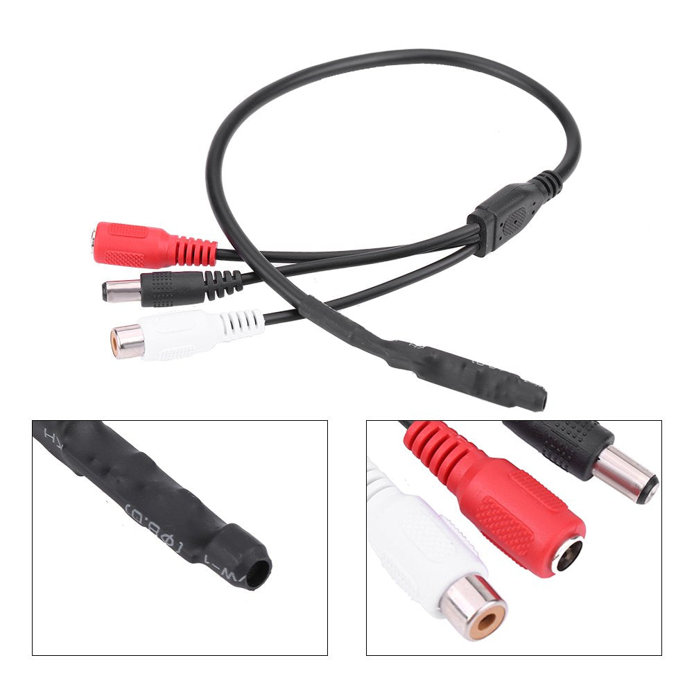 Zerone High Sensitive Audio Pickup Device Mini Microphone For Cctv Security Camera System Recorder Sound