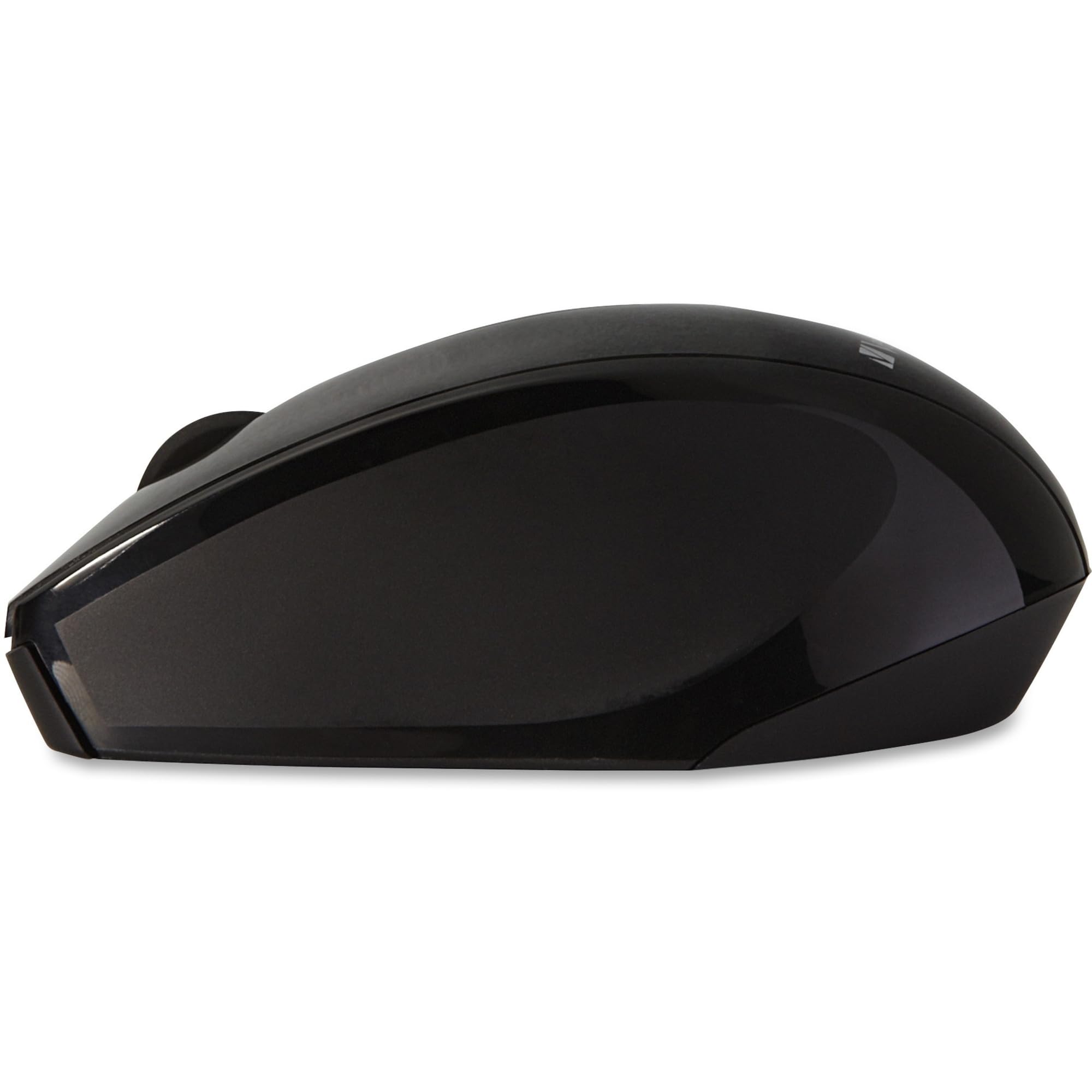 Verbatim Wireless Notebook Multi Trac Blue Led Mouse, 2.4 Ghz Frequency/32.8 Ft Wireless Range, Left/Right Hand Use, Black