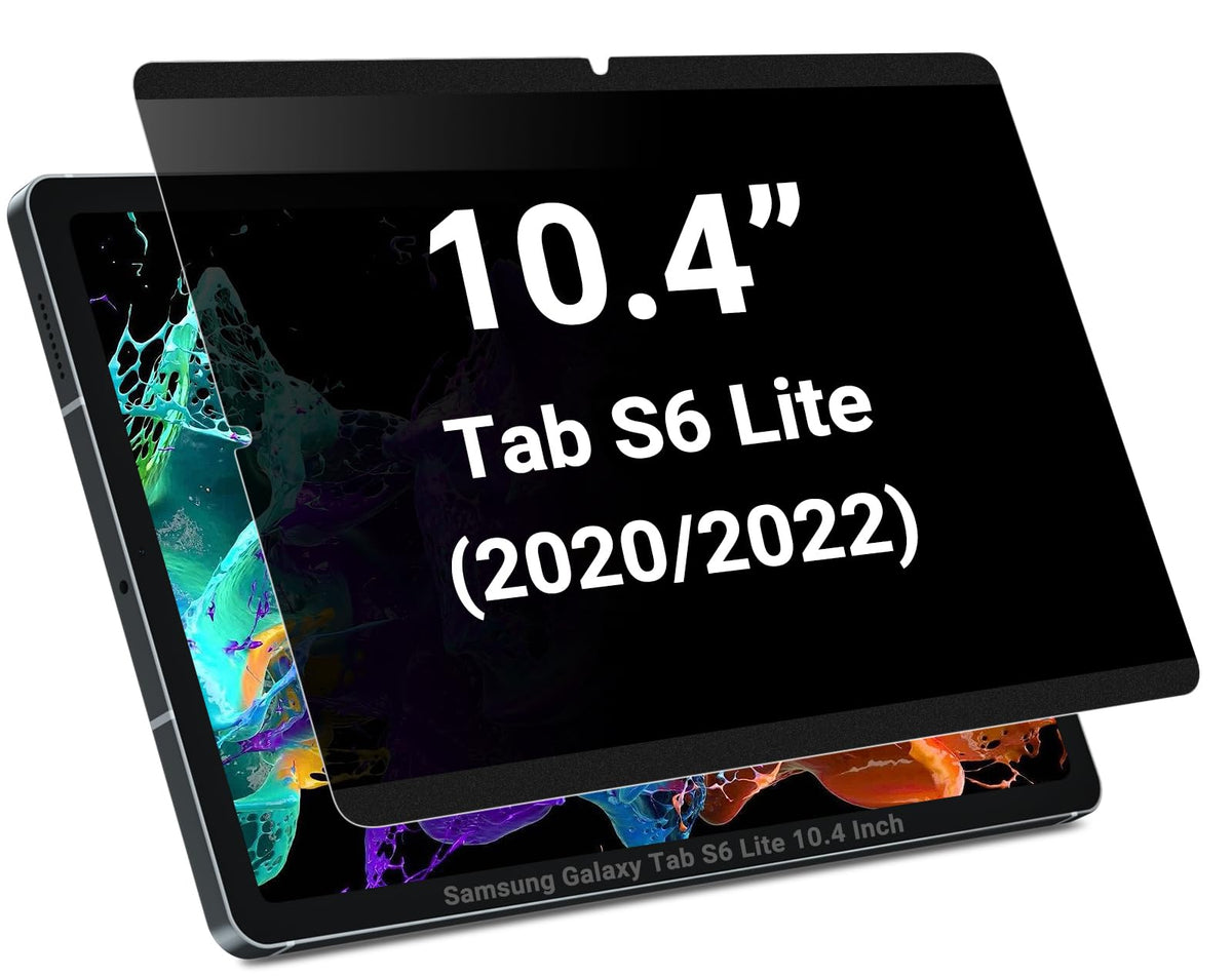 Pys Magnetic Privacy Screen Protector For Samsung Galaxy Tab S6 Lite (10.4 Inch, 2024/2022/2020 Model),Removable Screen Protecto