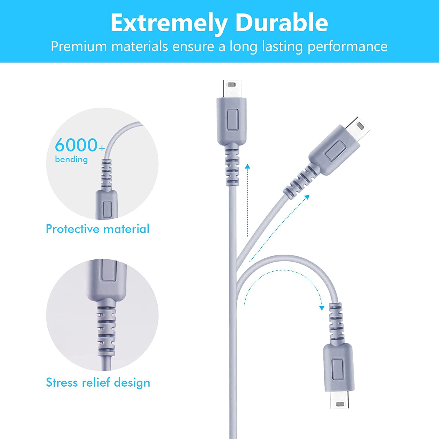 Ds Lite Charger Replacement For Nintendo Ds Lite, Ac Adapter Wall Plug Compatible With Ndsl Charger (100 240V)