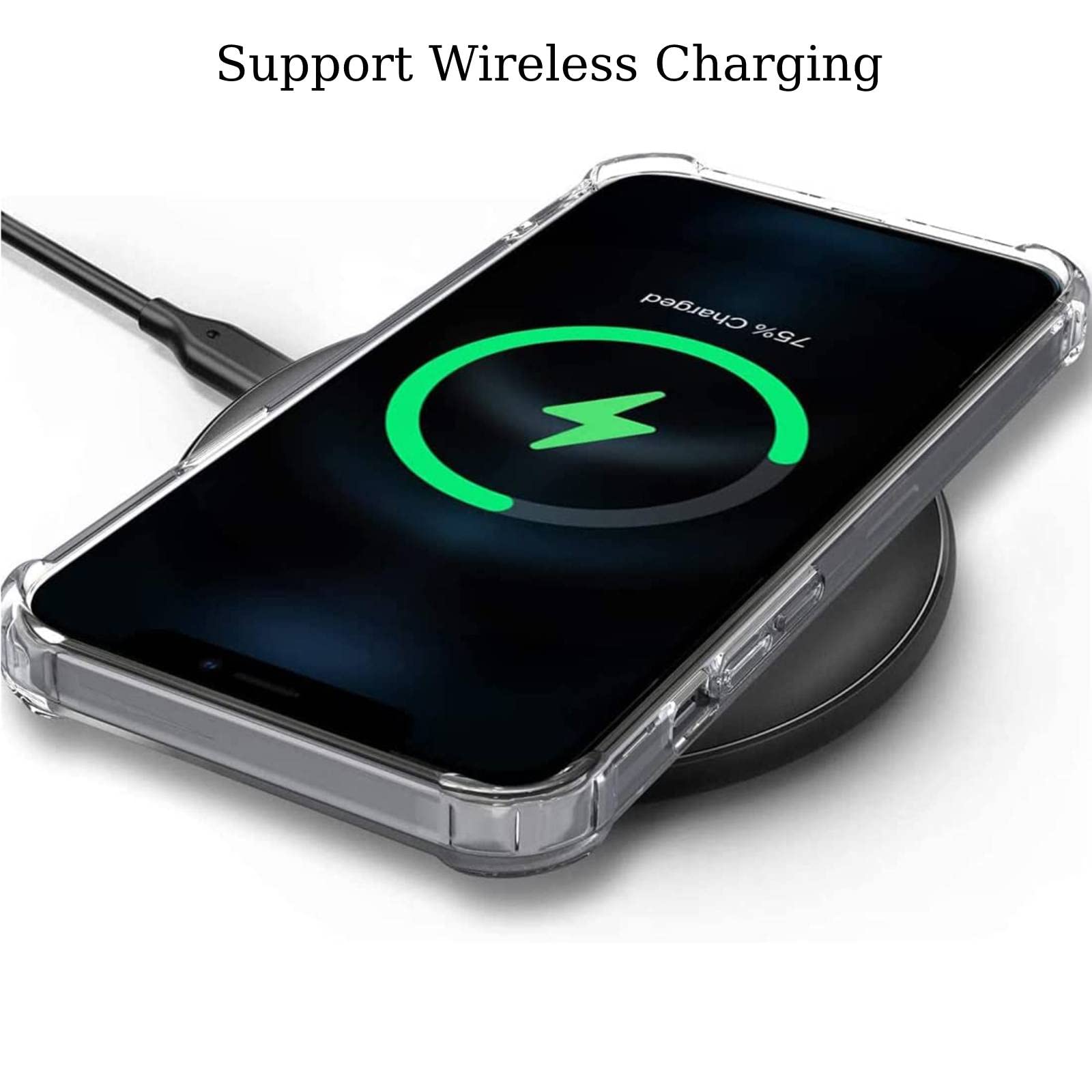 Black Horse Phone Case Compatible With Iphone 15, Cool Exquisite Horse Case For Iphone 15, Unique Trendy Tpu Bumper Protective C