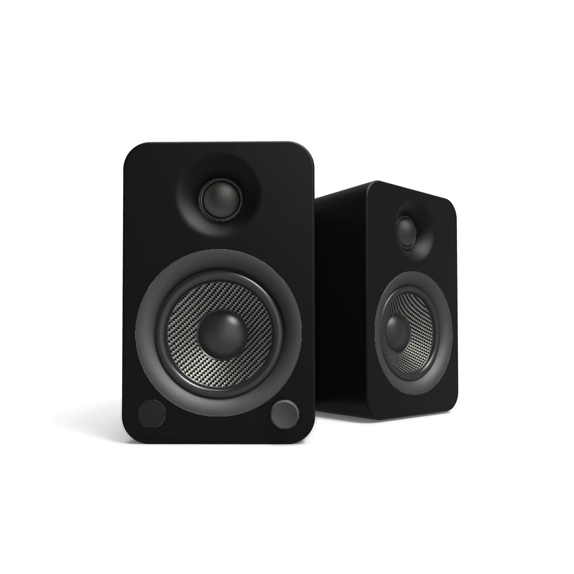 Kanto Yu4Mb Powered Speakers With Bluetooth And Built In Phono Preamp | Auto Standby And Startup | Remote Included | 140W Peak P