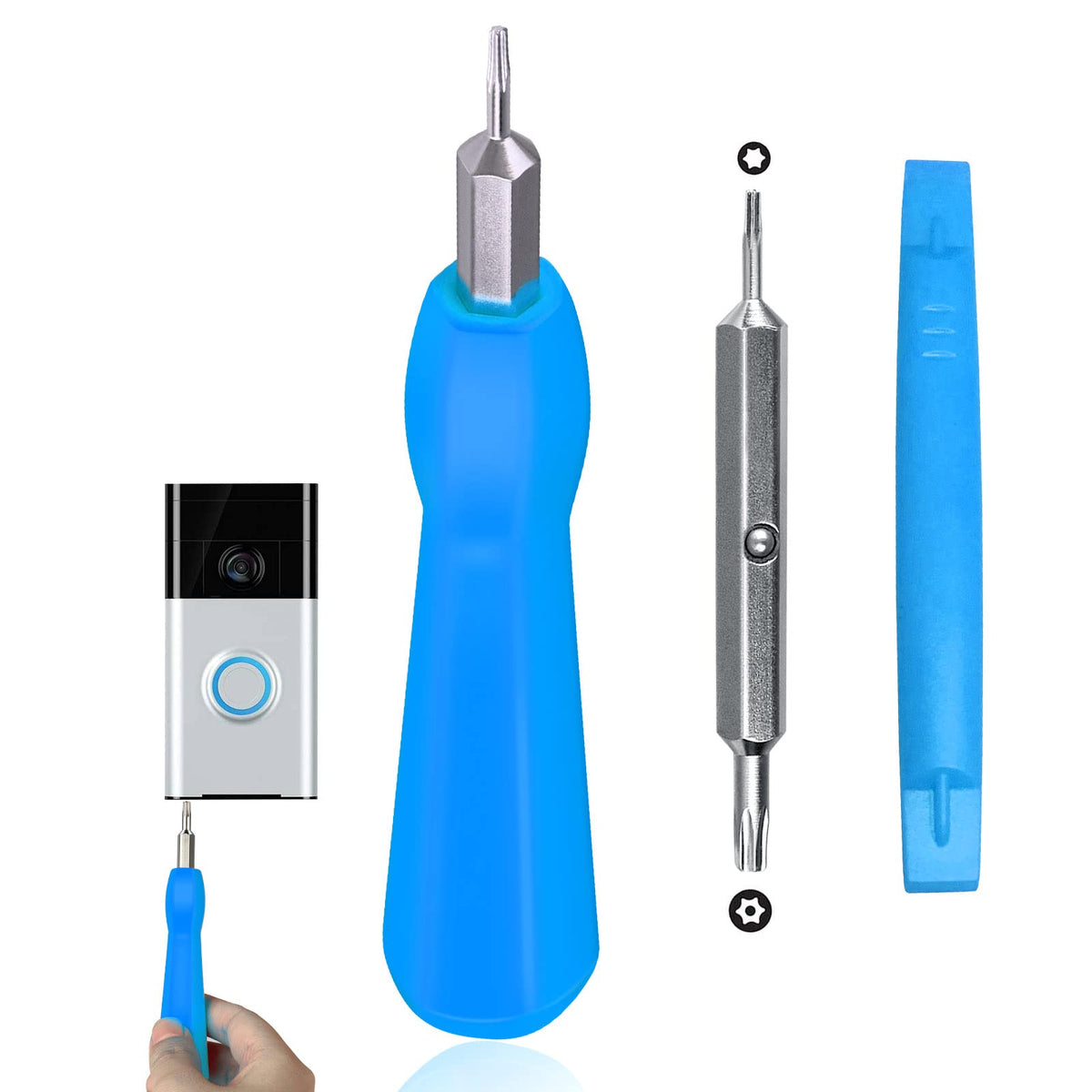 Ring Doorbell Screwdriver,Ring Screwdriver Bit Set For Battery Change & Wifi Password Reset Access,Ring Screwdriver For All Door