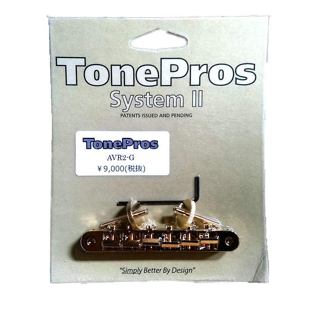 Tonepros Avr Ii Tune O Matic Bridge Gold