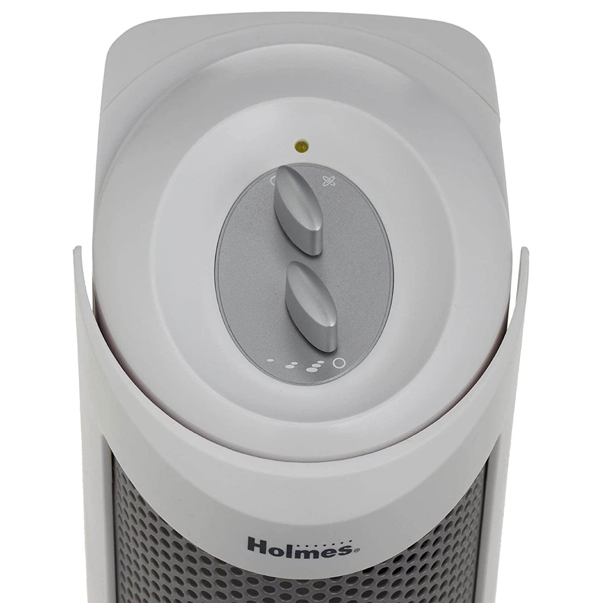 Holmes True Hepa Allergen Remover Mini Tower Air Purifier With Optional Ionizer | Small Space Air Purifier, White (Hap706 Nu 1)