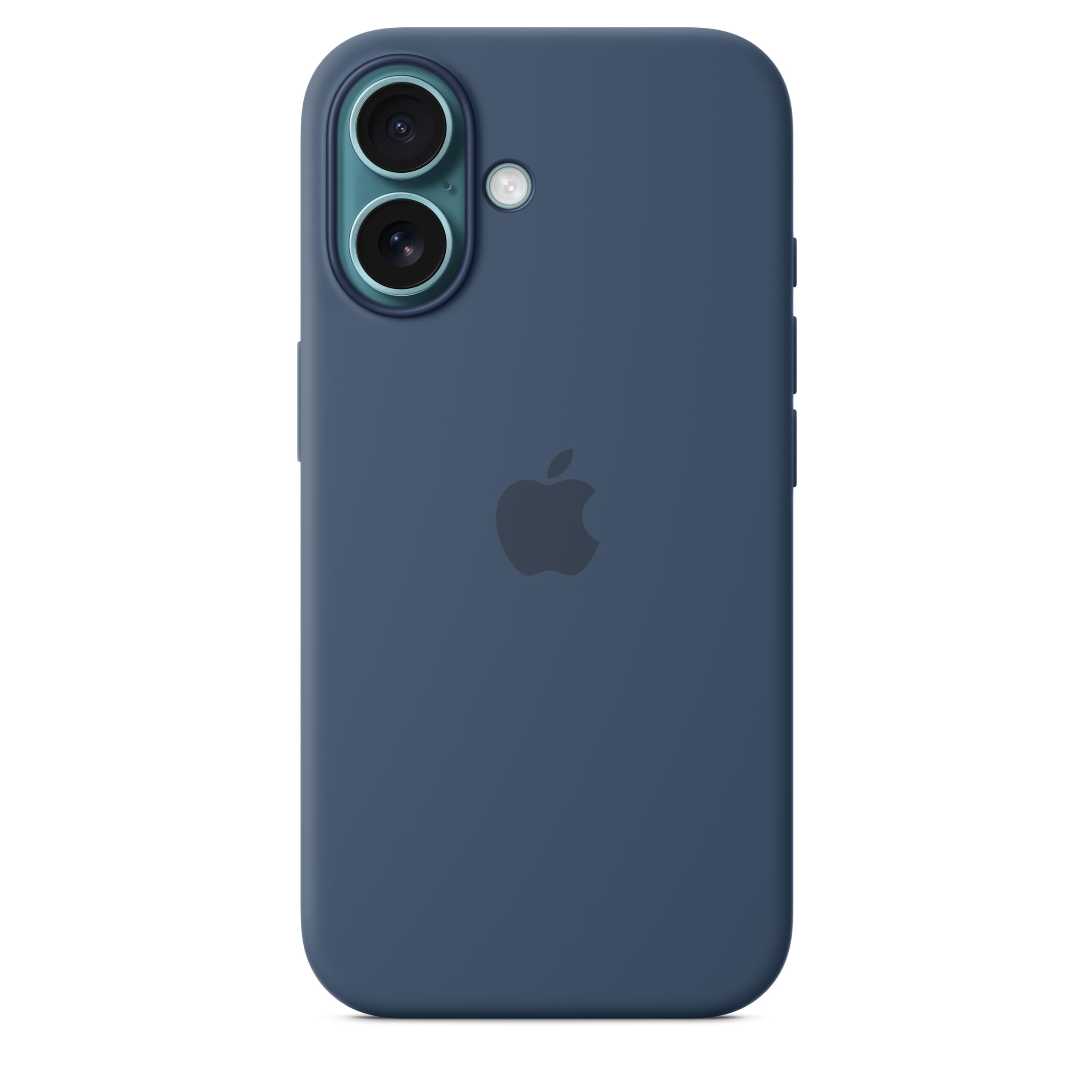 Apple Iphone 16 Silicone Case With Magsafe And Camera Control   Denim