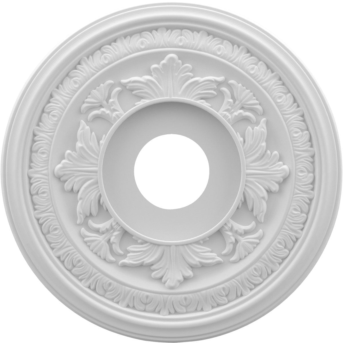 Ekena Millwork Cmp16Ba Baltimore Ceiling Medallion, 16''Od, Unfinished