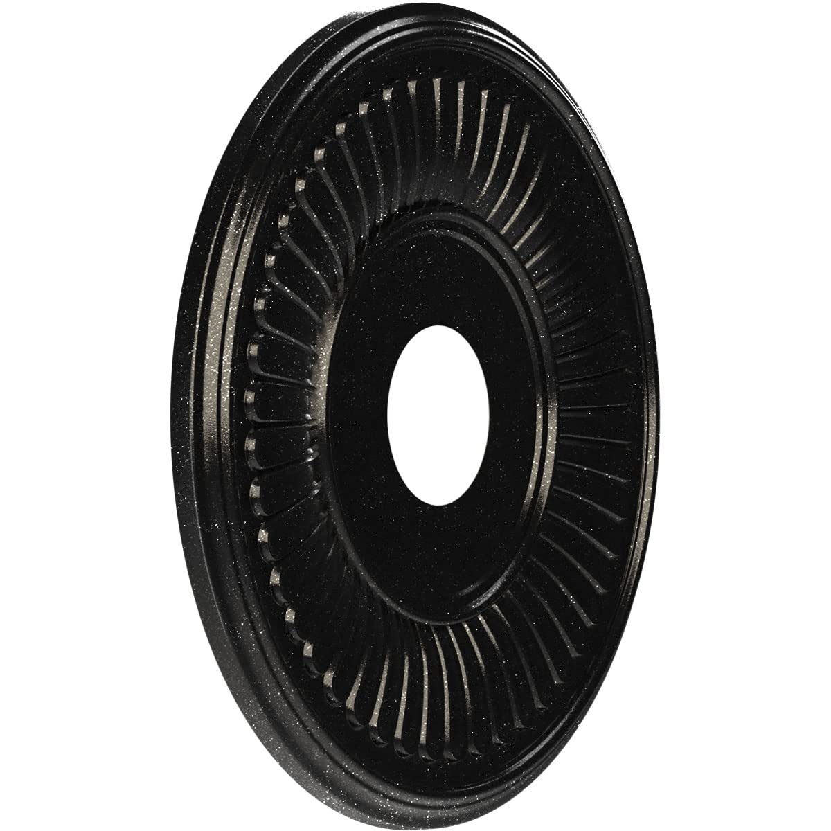 16Od X 3 1/2Id X 1P Berkshire Thermoformed Pvc Ceiling Medallion (Fits Canopies Up To 7), Textured Metallic Galaxy