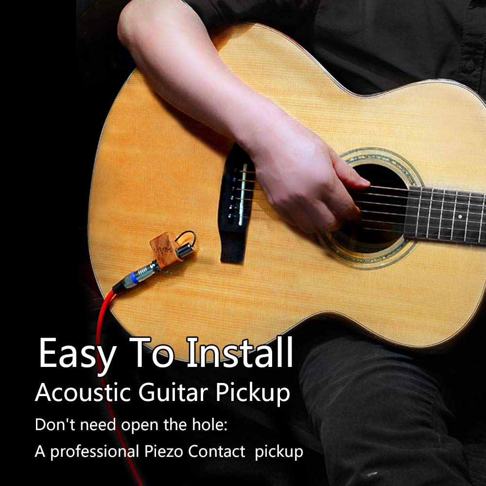 Adeline Mandolin Acoustic Guitar Pickup Soundhole Very Convenient For Acoustic Classical Guitar Ukulele Violin Cello Mandolin Ba