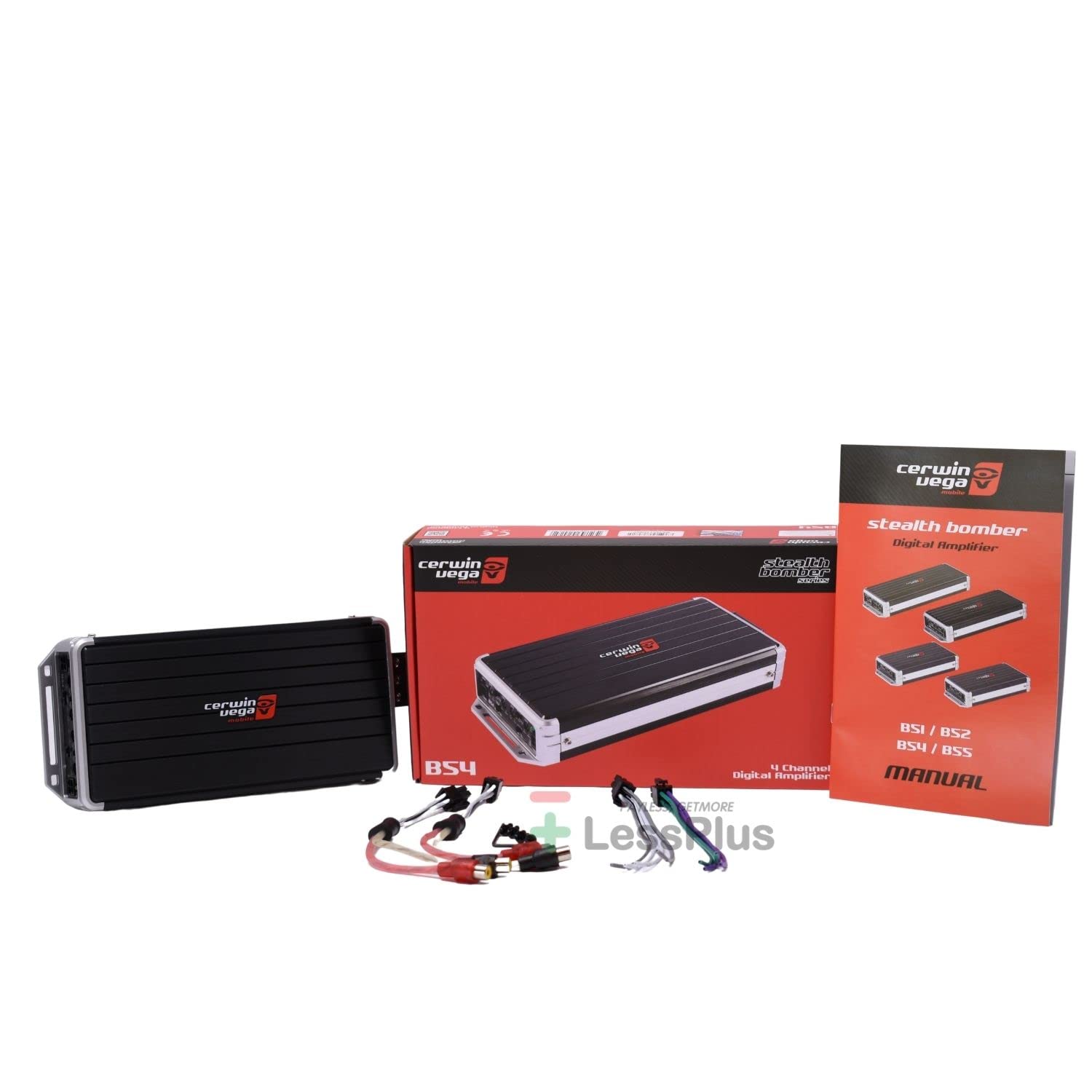 Stealth Bomber 600W Max 4 Ch Amp