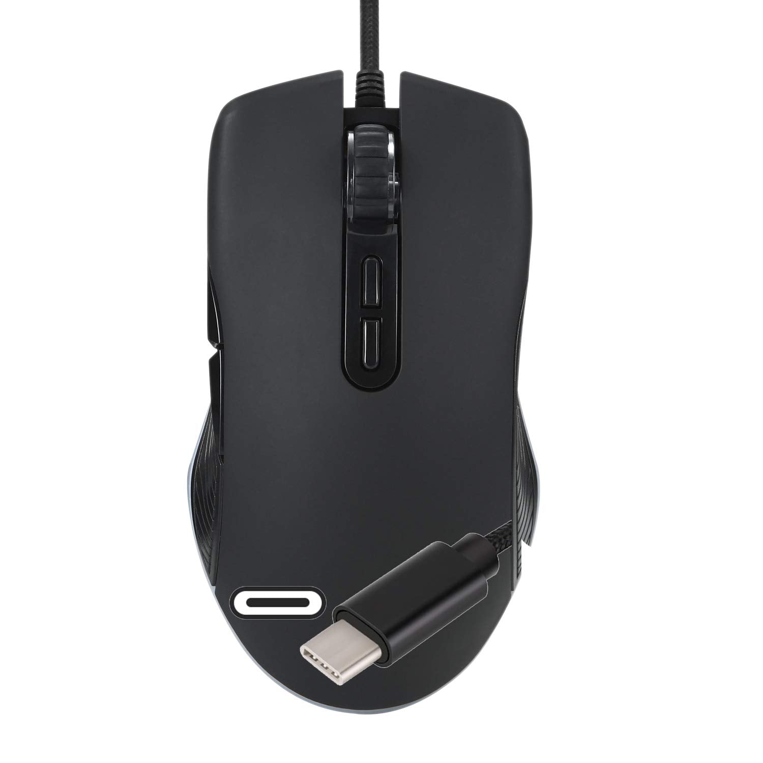 Valuerays Usb C Heated Mouse Pro, All Type C Device Computer Port, Mouse Hand Warmer (Includes One Standard Usb Adapter)