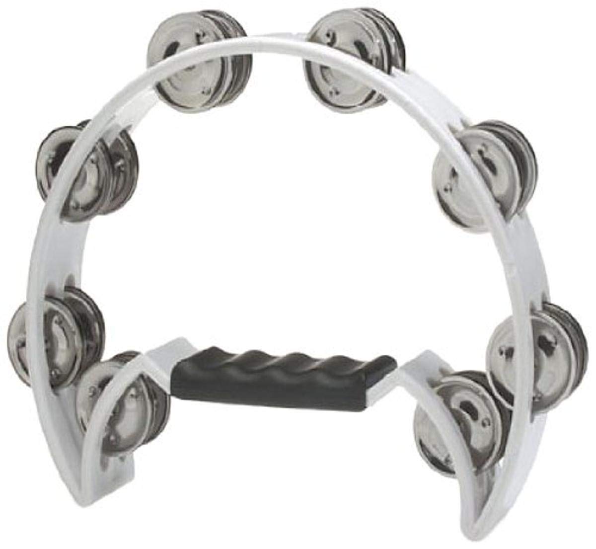 Stagg TAB2 WH Cutaway Plastic Tambourine with 16 Jingles  White