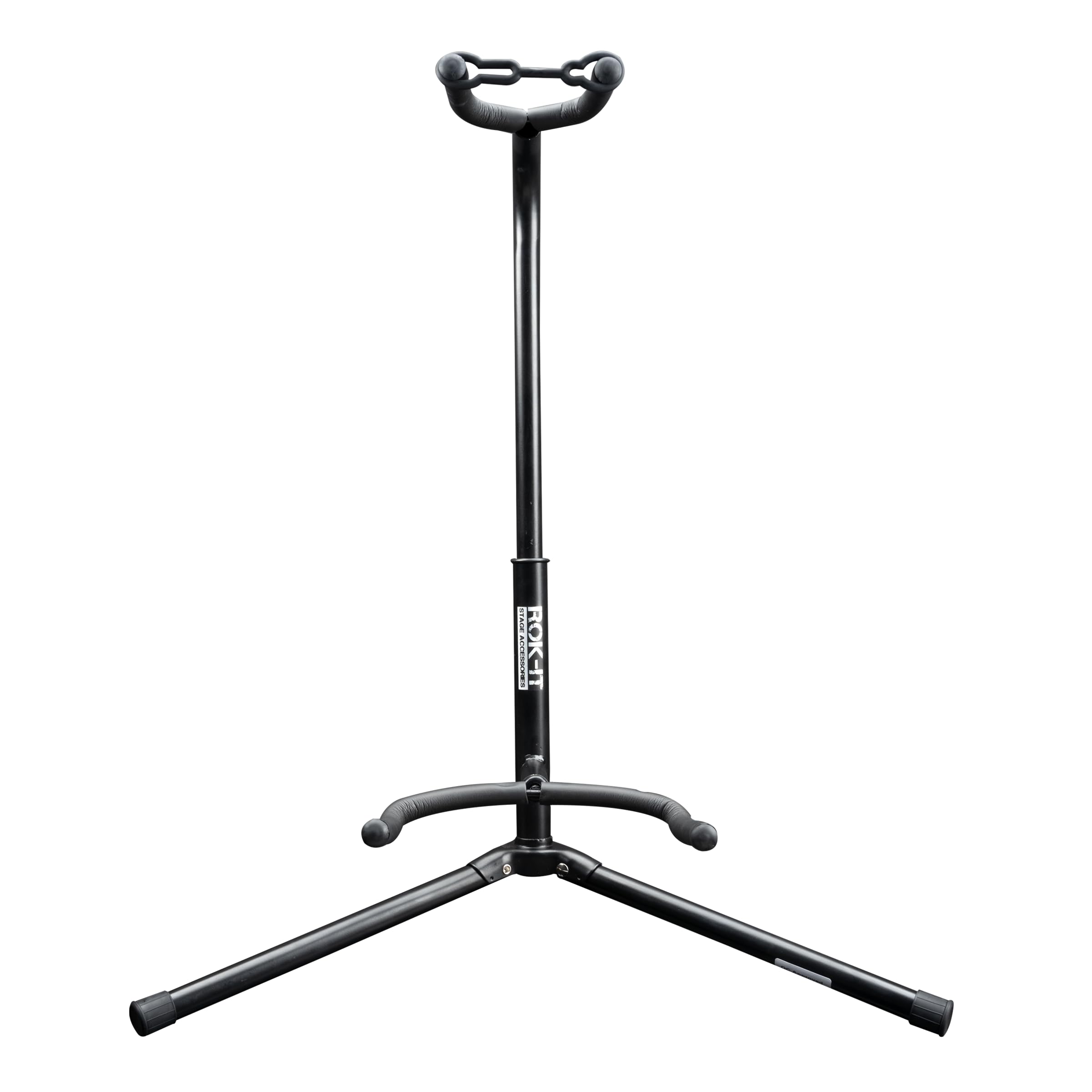 Rok It Standard Guitar Stand For Acoustic, Electric, Or Bass Guitars; (Ri Gtrstd 1)