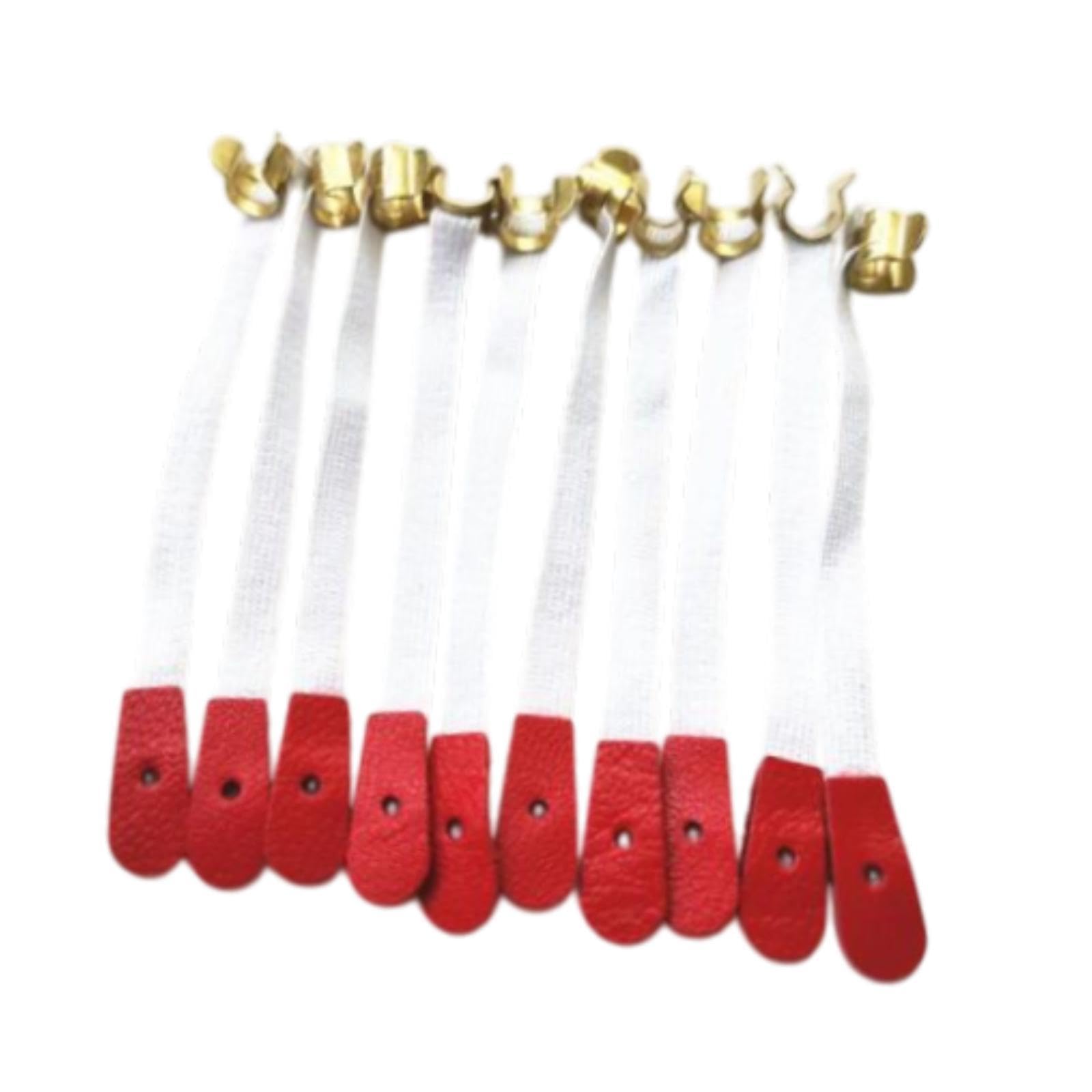 Merishopp 10X Piano Bridle Straps Musical Instrument Belt Tool Accessories Small Parts White|Other Parts & Accessories|10 Piano 