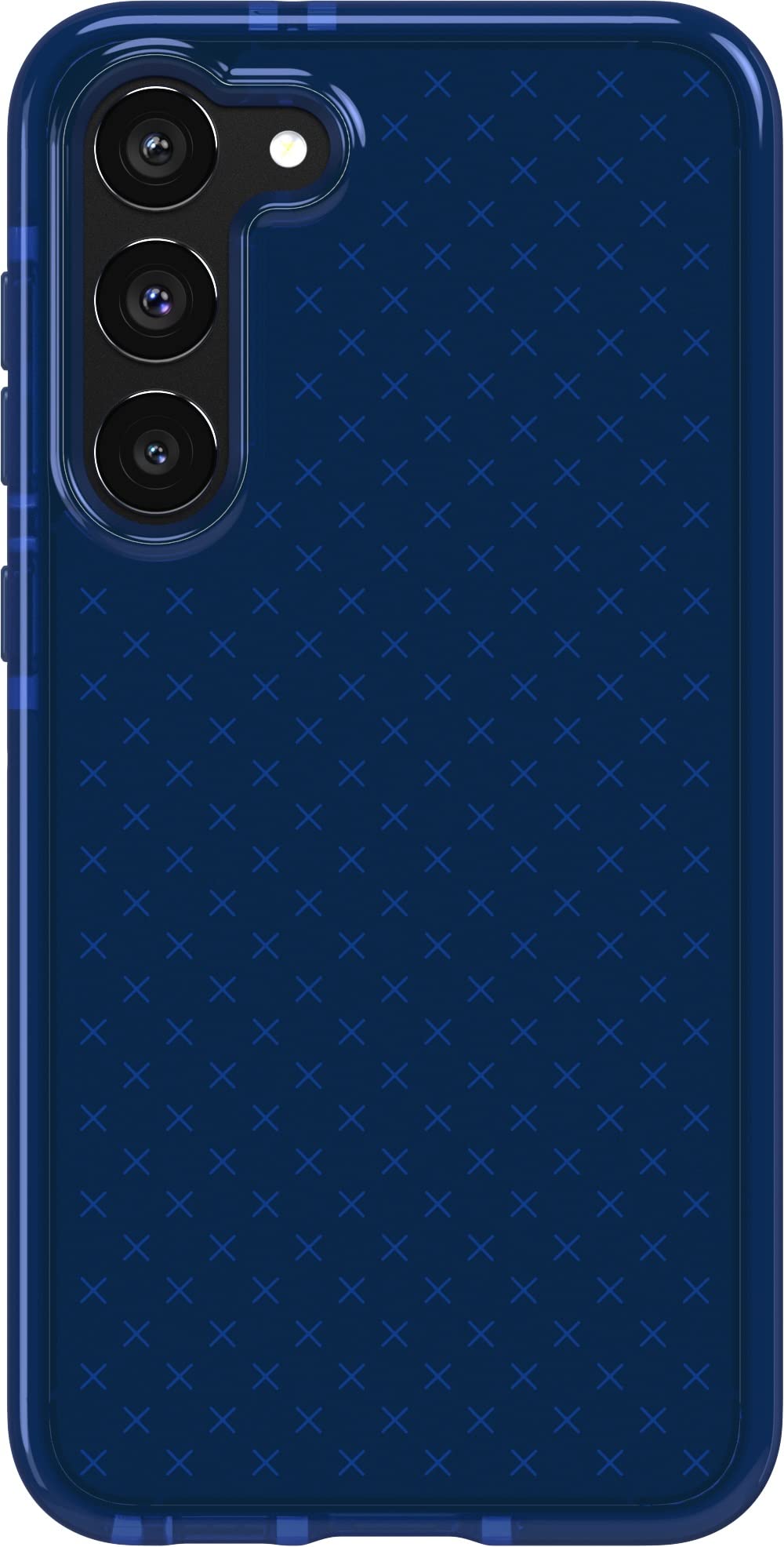 Tech21 Evo Check For Samsung Galaxy S23 Plus - Midnight Blue 16Ft Drop Protecion Shockproof Shock-Resistant And Scratch-Resistan