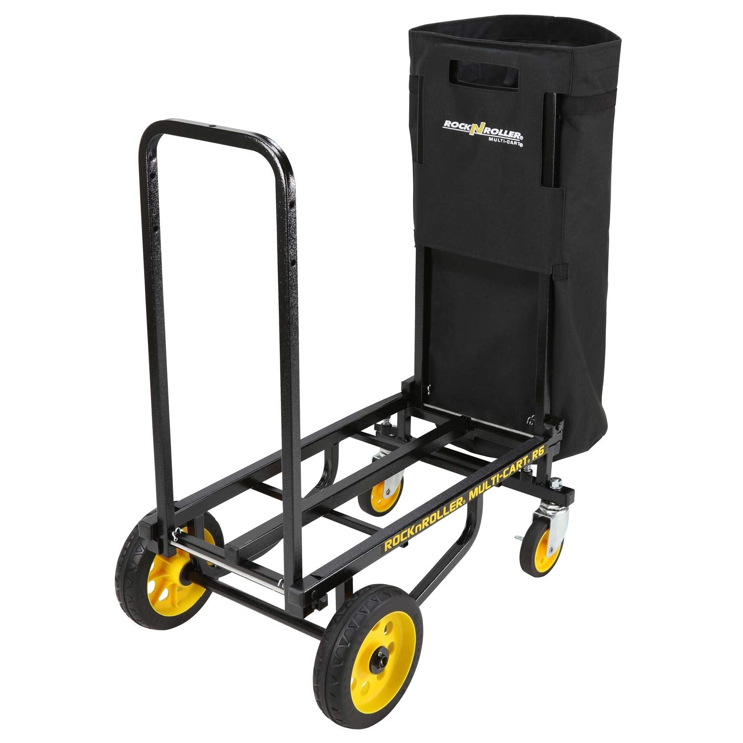 Rock N Roller Rsa Hbr6 Handle Bag With Rigid Bottom For R6 Multi Carts (Rsahbr6) Black