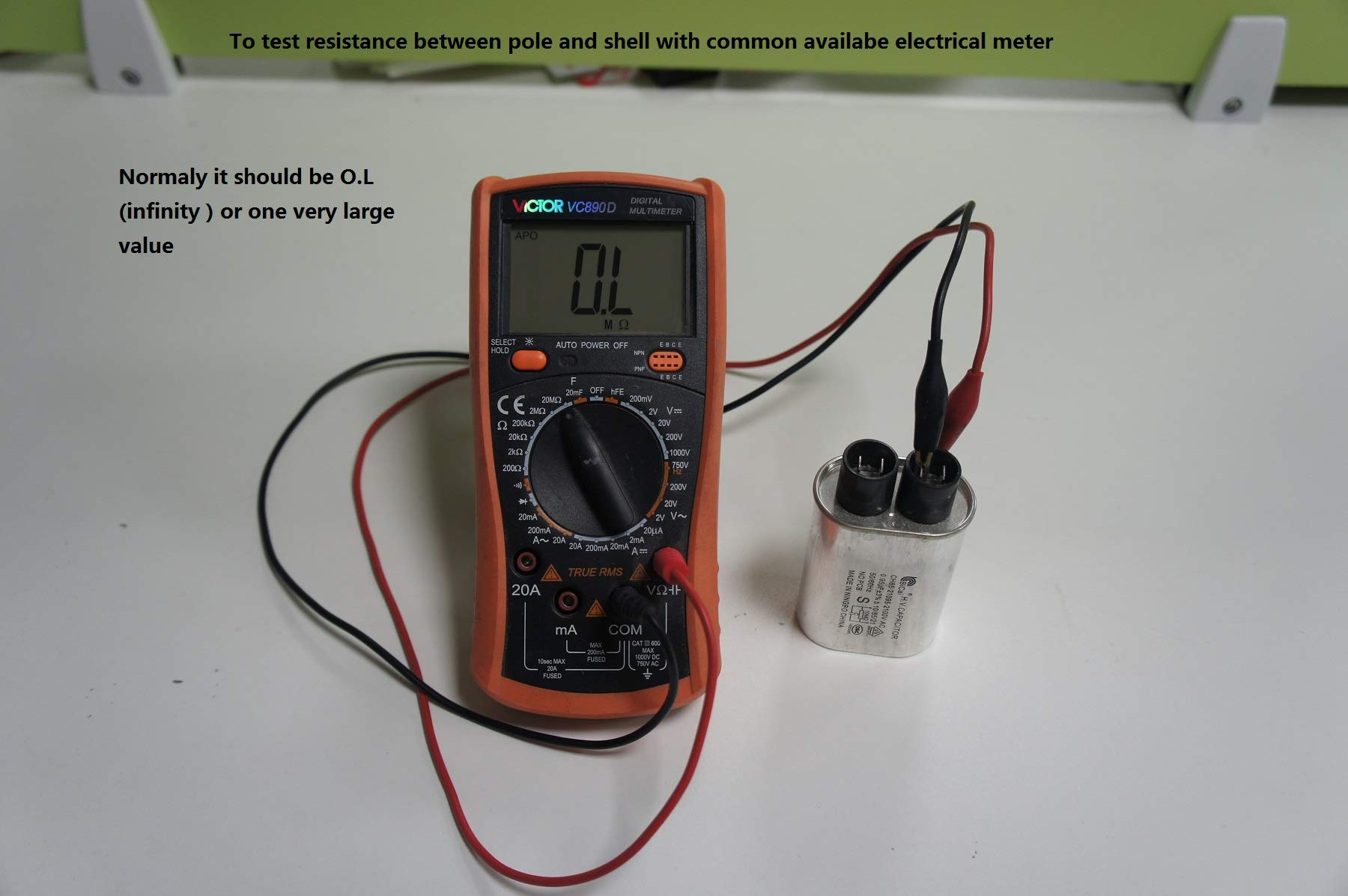 Bluenathxrpr 0.95 Mfd Uf Microwave Capacitor Compatible For Ge Wb27X10968 And Others