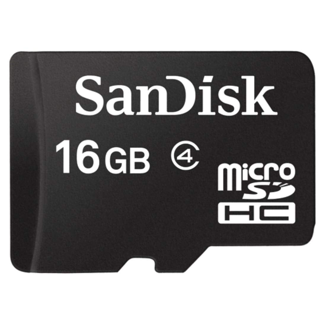 Sandisk Mobile Class4 Microsdhc Flash Memory Card- Sdsdqm-B35A With Adapter 16Gb
