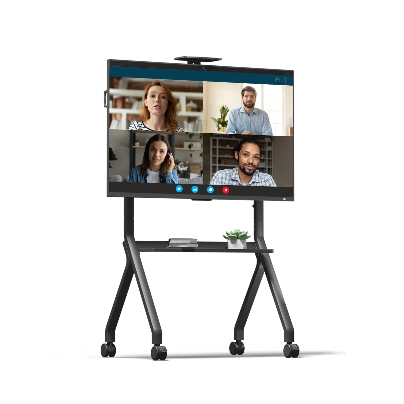NearHub Mobile Stand with Lockable Wheels for Smart Board Max 55/65/75