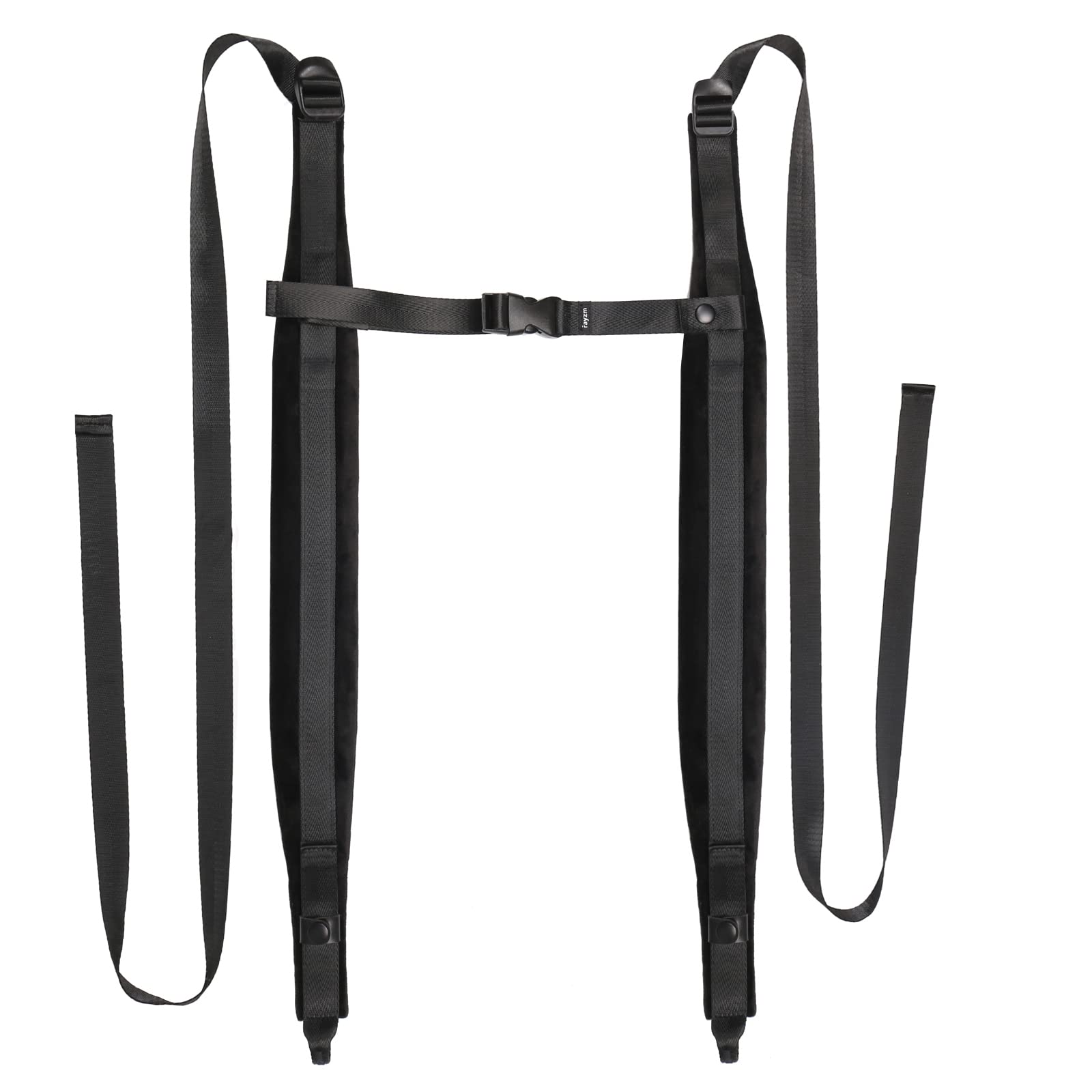 Rayzm Accordion Harness Straps, Adjustable Shoulder Belts Straps For Accordions, 6Cm Wide * 1Cm Thick Super Soft Velvet For Comf