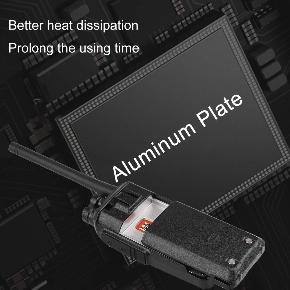 Retevis H 777S Walkie Talkies Long Range,Heavy Duty Portable Frs Two Way Radios, Hands Free,Safe Call,Rugged Commercial 2 Way Radios With Gang Charger,For Warehouse, Churches,Jobsite(6 Pack)