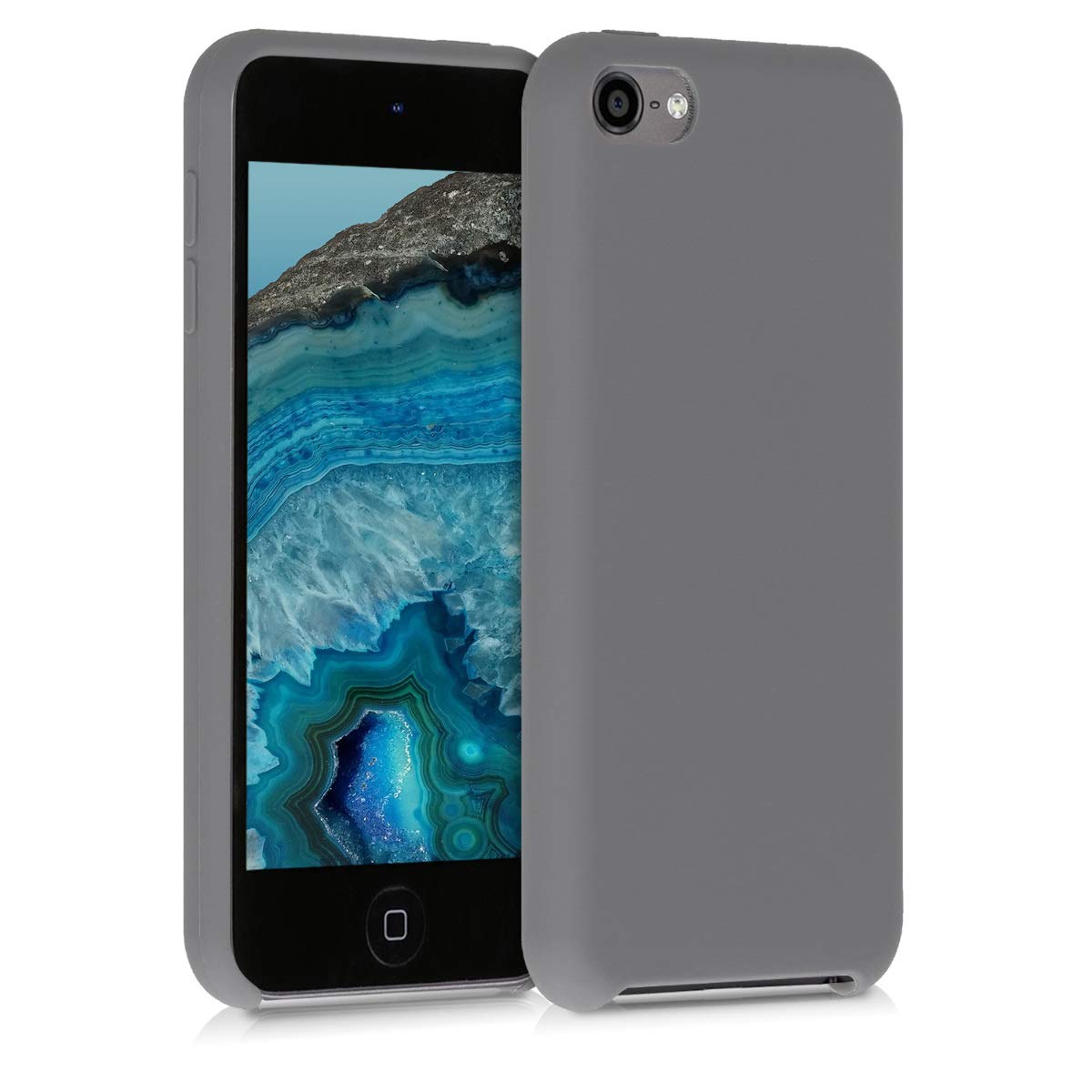 Rubberized Tpu Case For Apple Ipod Touch 6G / 7G (6Th And 7Th Generation)   Stone Dust