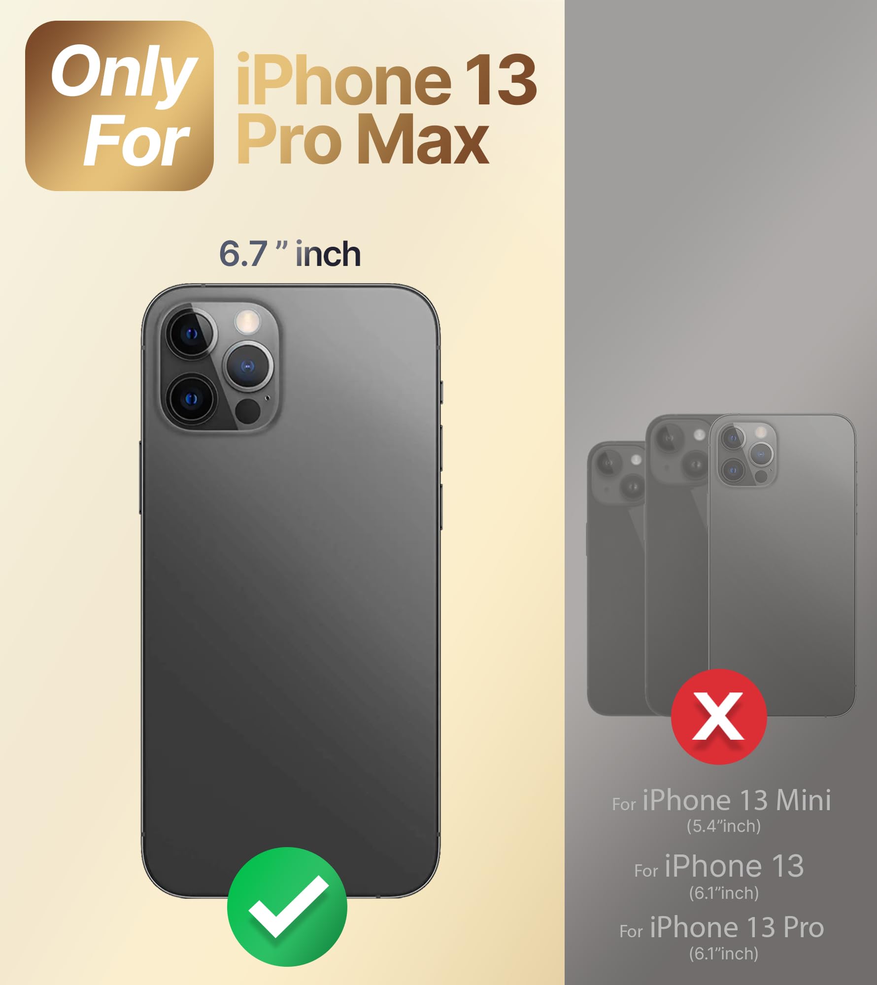 Xyz For Iphone 13 Pro Max Case With Stand, Phone Case With Double Ring Kickstand, Women Girl Cute Love Heart Luxury Bling Protec