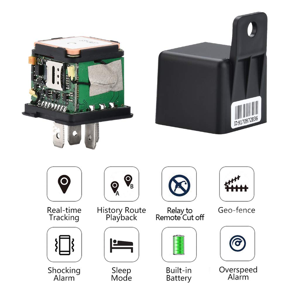 Sinotrack St 907L 4G Vehicle Car Gps Tracker, Car Relay Anti Lost Alarm Gps Locator Real Time Location Remote Control Cut Off Oi