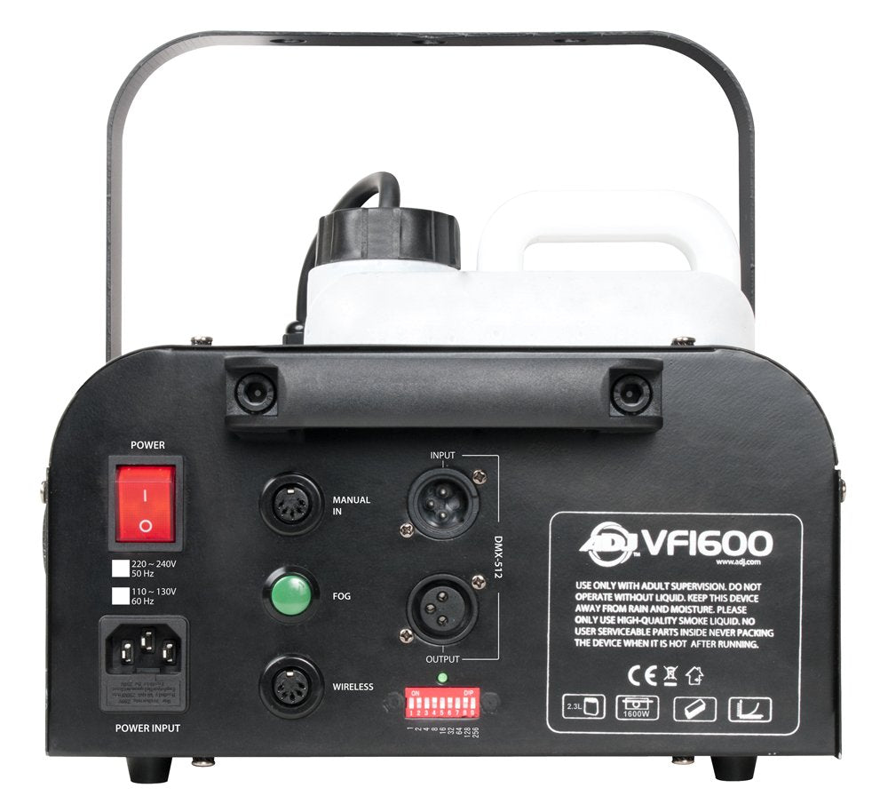 Adj Products Vf1600 1500-Watt Mobile Fog Machine