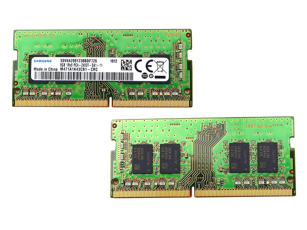 Samsung 16Gb 2X8Gb Ddr4 Pc4 19200 2400Mhz 1Rx8 Cl17 Memory Kit M471A1K43Cb1 Crc
