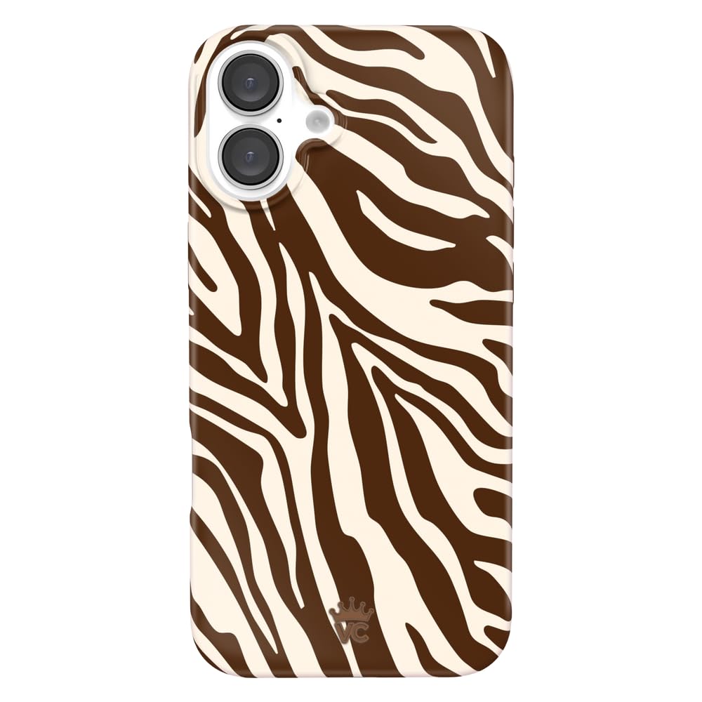 VELVET CAVIAR for iPhone 16 Case - Compatible with MagSafe [10ft Drop Tested] - Coco Zebra