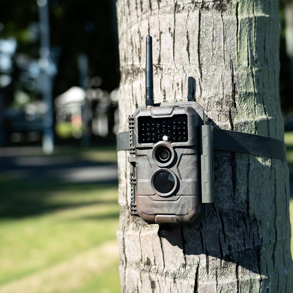 Gardepro E6 Trail Camera Wifi 32Mp 1296P Game Camera With No Glow Night Vision Motion Activated Waterproof For Wildlife Deer Sco