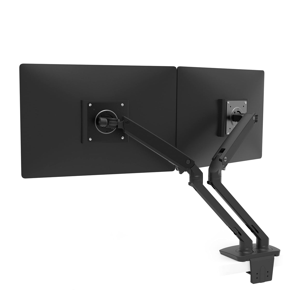 Ergotron � MXV Dual Monitor Arm, VESA Desk Mount � for 2 Monitors Up to 24 Inches, 7 to 20 lbs Each � Matte Black