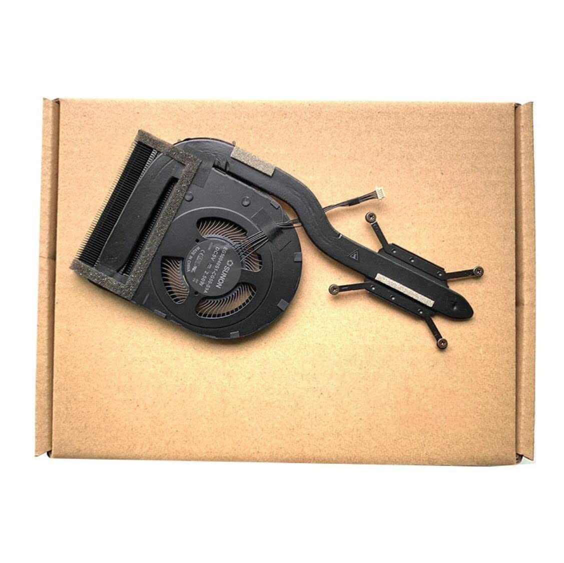 Fleshy Leaf CPU Cooling Fan Heatsink UMA Replacement for Lenovo ThinkPad T490S T495S T14S Series 5H40Z26567 01AY995 01AY994 (Int
