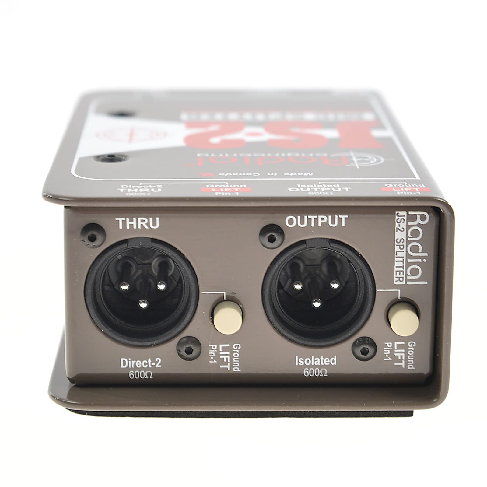 Radial Engineering Js2 Passive Microphone Splitter Direct Box