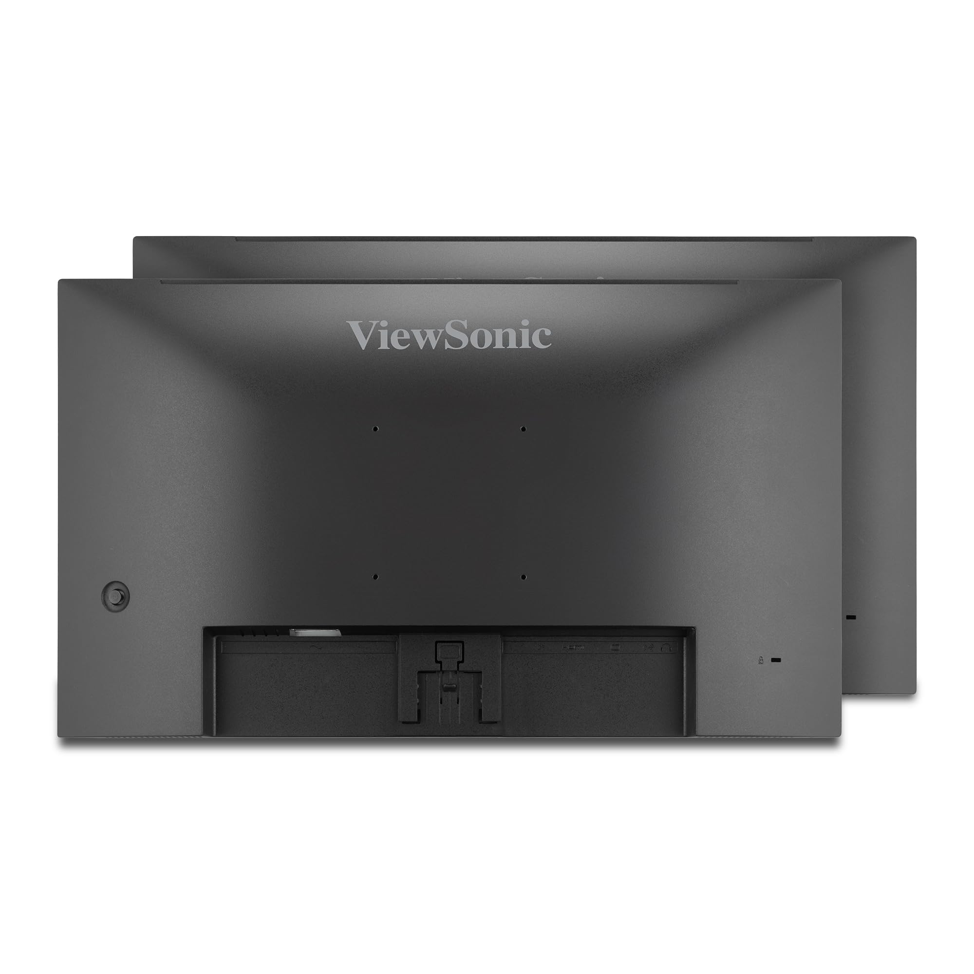 Viewsonic Va2456A Mhd_H2 Dual Monitor Pack Head Only 1080P Ips Frameless Monitors With 120Hz, Eye Care, Vesa Mountable, Hdmi, Di