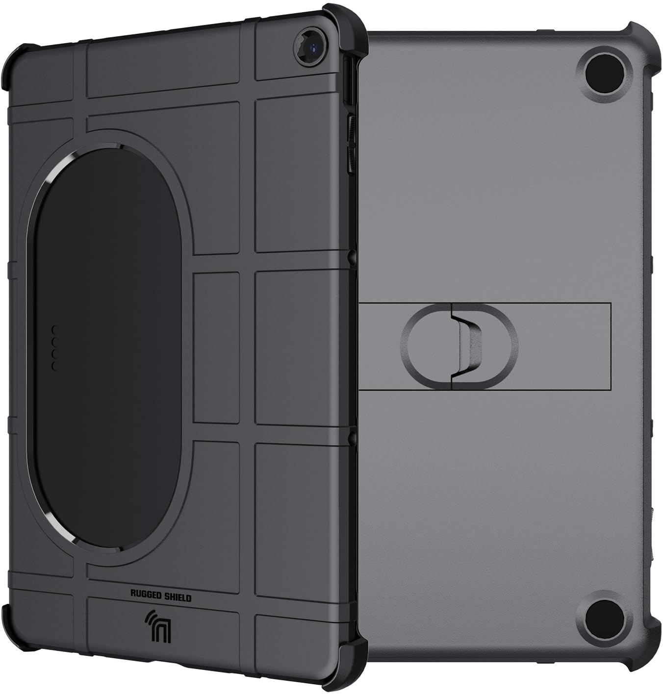 Case And Travel Cover For Google Pixel Tablet (2023), Nakedcellphone Special Ops Rugged Shield And Hard Shell View Stand Compani