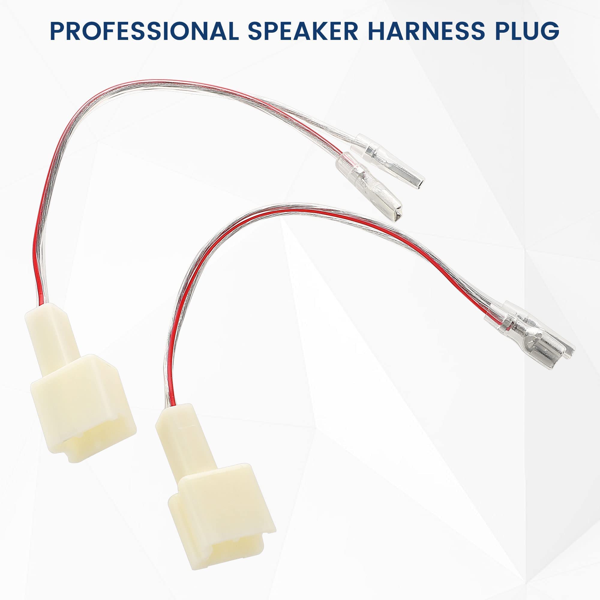 Nuith Door Speaker Adapter Bracket Speaker Harness Compatible With Nissan Sentra/Murano 2000 2019, Titan 2004 2019, Kia K2 2011