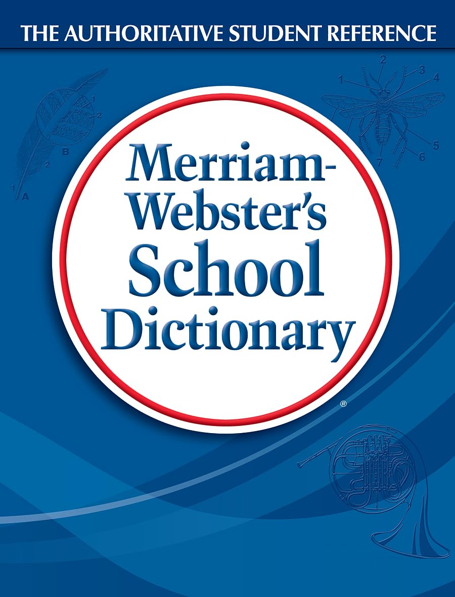 Merriam Webster 80 School Dictionary, Grades 9-11, Hardcover, 1,280 Pages (Mer80)