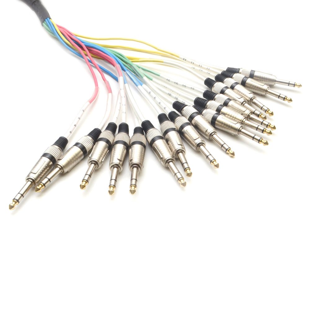 Seismic Audio Stage And Studio Patch Cable (Sasrt-16X25)