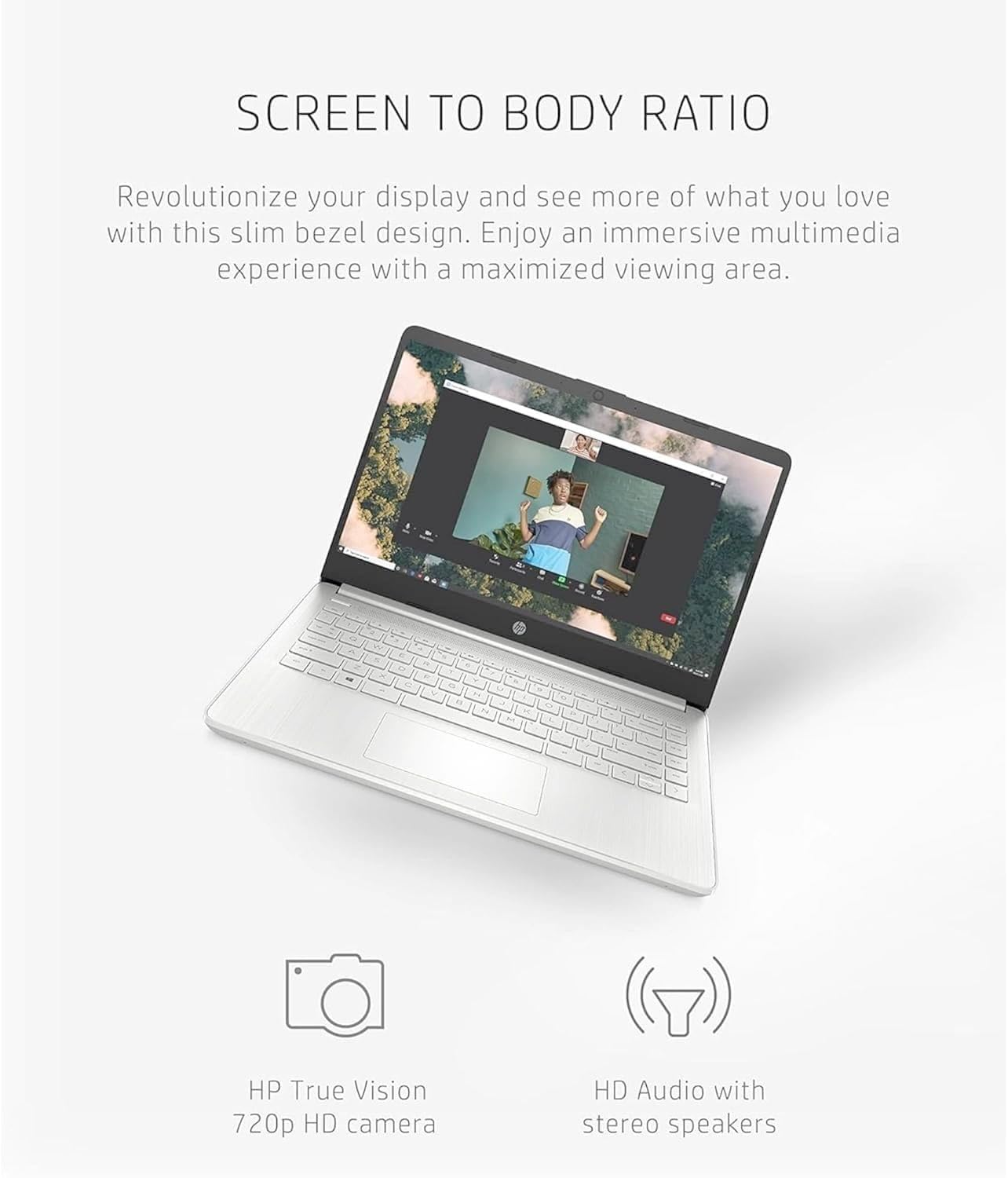 Hp Flagship 14'' Laptop With Free Ai-Powered Microsoft 365 | Bluetooth Earphones | 16Gb Ram | 512Gb External Drive & 64Gb Onboar