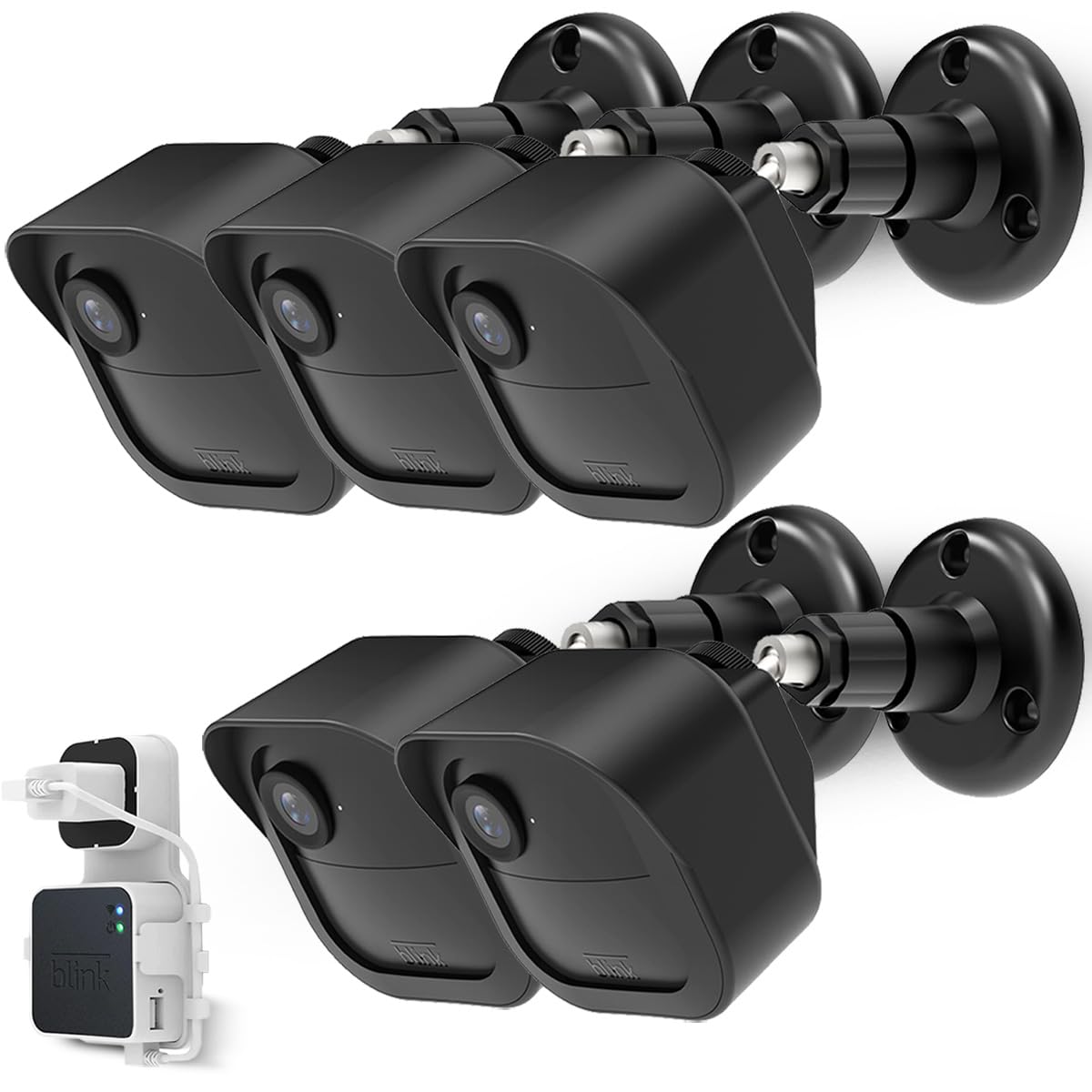 5+1 Pack | Mount For Blink Outdoor 4 Camera | Adjustable To Improve Viewing Angle | Blink Outdoor (4Th Gen) Mounting Kit And Hou