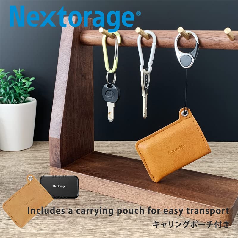 Nextorage 2TB USB3.2 Gen2 Portable SSD NX-P2SE Series - Fast Speed, Black, Type-C, Max Read 1000MB/s