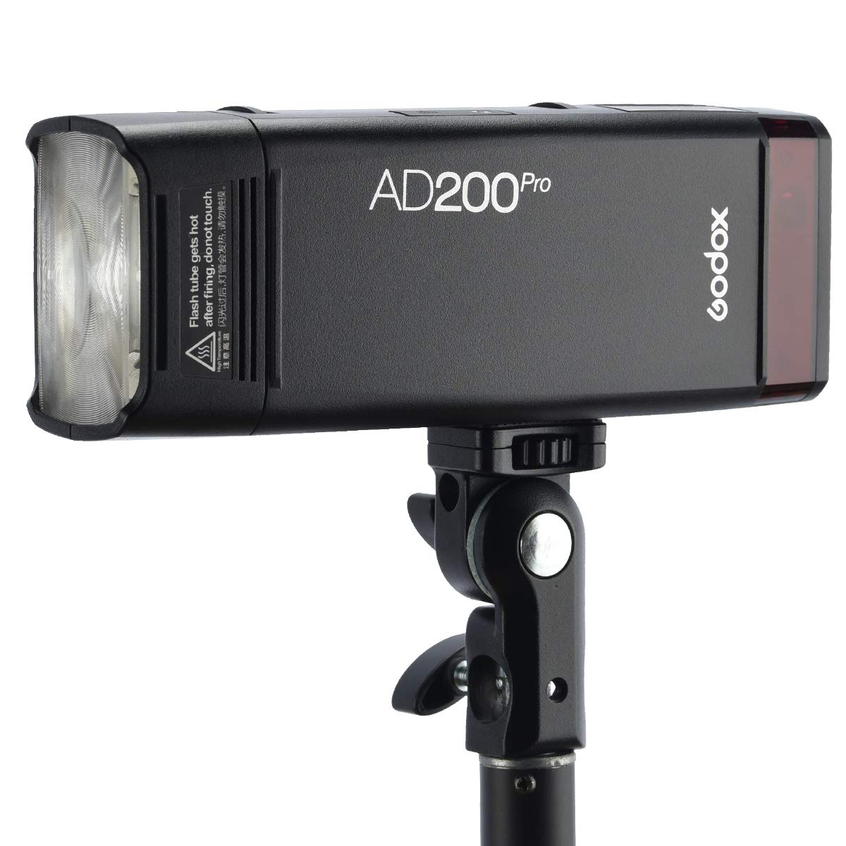 Godox Ad200 Pro Ad200Pro With Bd 07 Barn Door Honeycomb Grid 4 Color Filter Kit, 200W 2.4G Flash Strobe, 1/8000 Hss, 500 Full Po