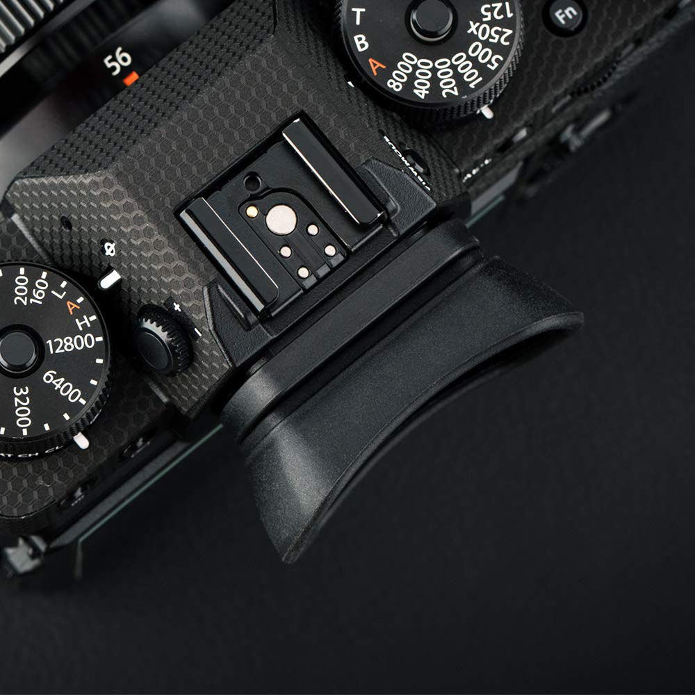 Extended Eyecup Eyepiece Soft Silicon Camera Viewfinder Eyeshade Compatible With Fuji Fujifilm X T5 X H2S X T4 X T3 Xt5 Xt4 Xt3