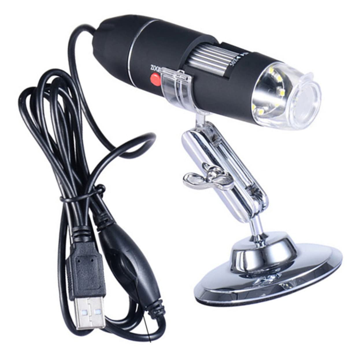 Gadpiparty Digital Microscope 40x-1000x Magnifier with Led Light for Boys and Girls Adults Portable Handheld Digital Magnifier